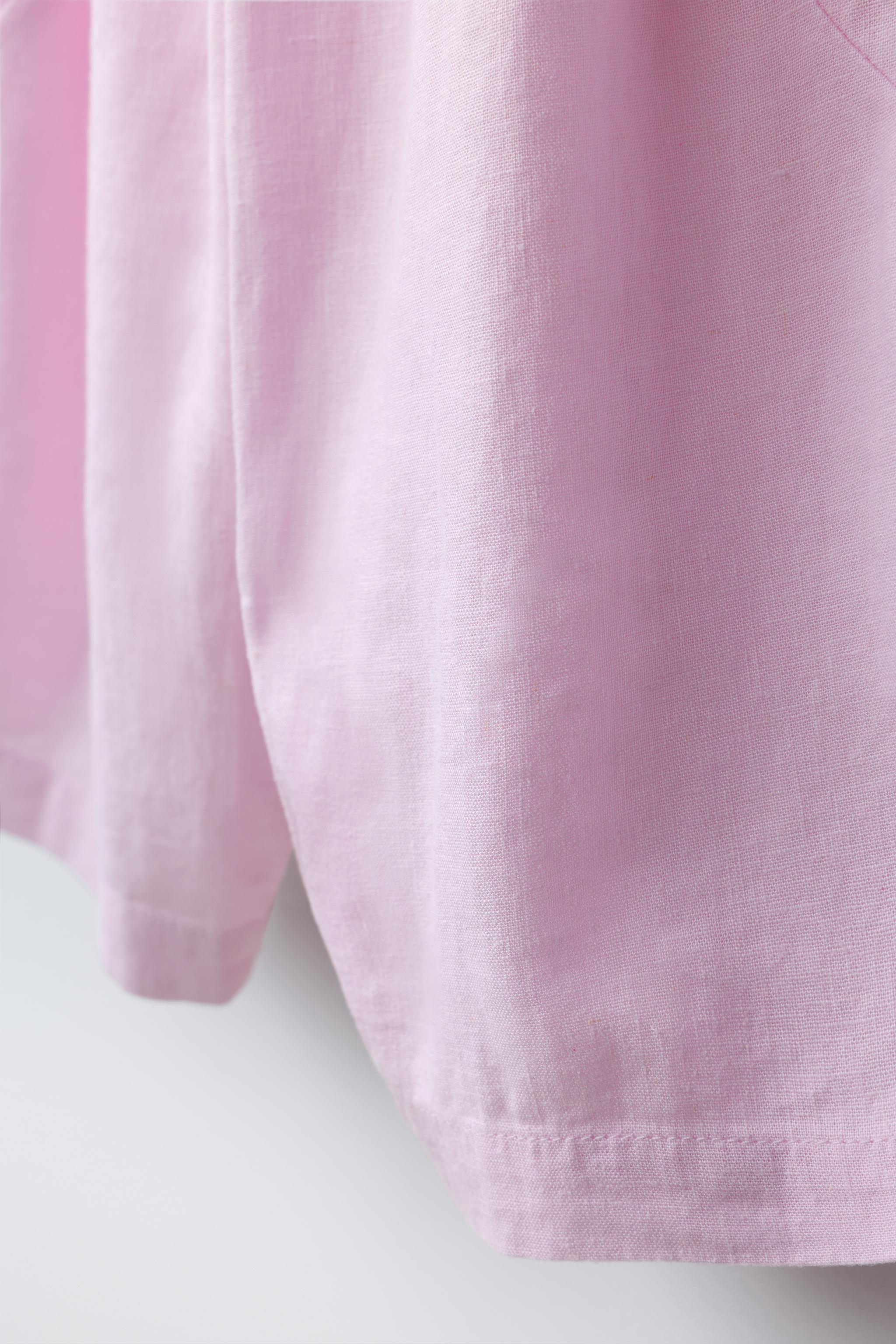 LINEN BLEND PANTS